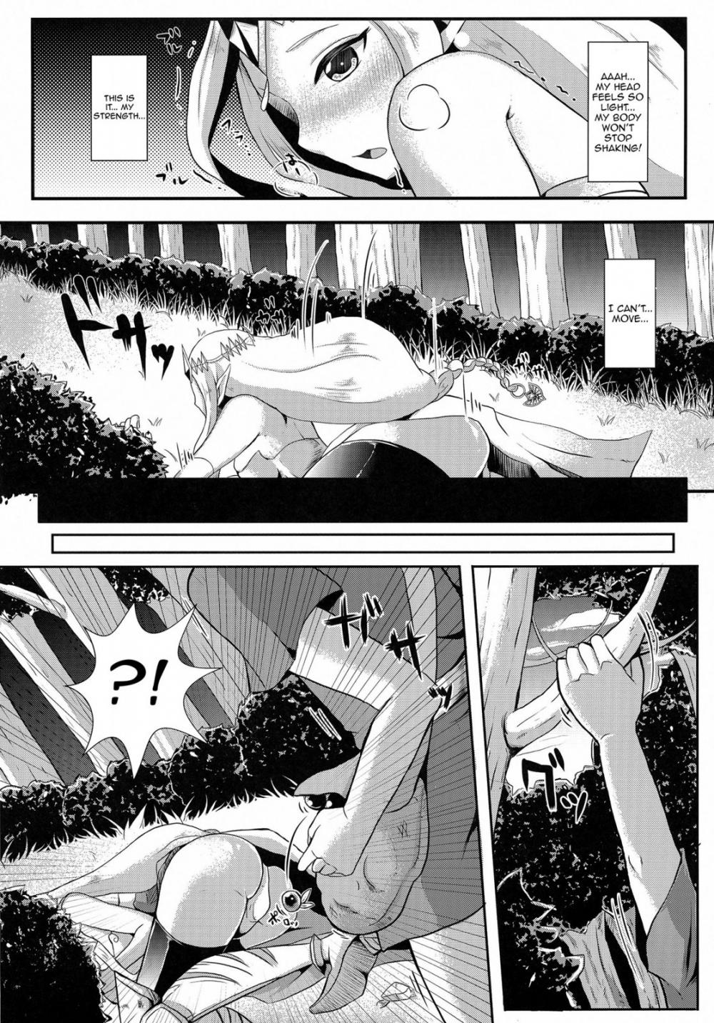 Hentai Manga Comic-Time Travel - Futanari Princess Zelda is Out of Control!-Read-11